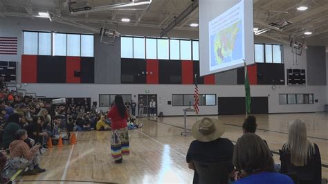 sacagawea descendants today|Sacajawea descendants speak at Sacajawea Middle。